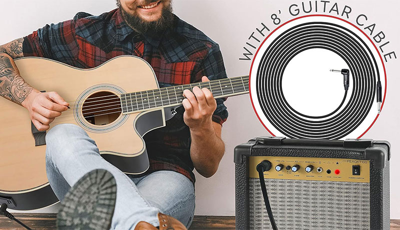 Amp For Acoustic And Electric Guitar