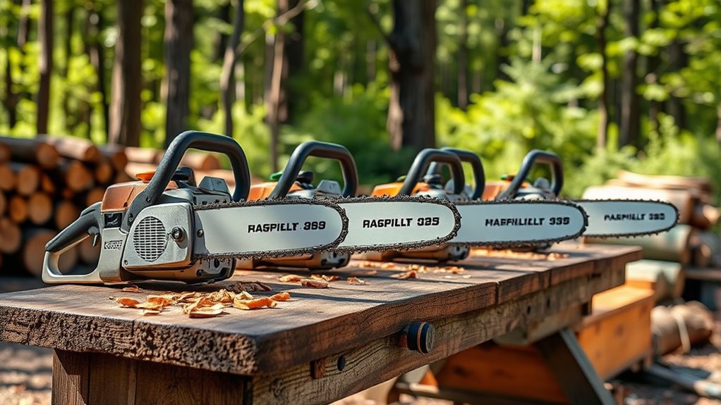 chainsaw selection considerations outlined