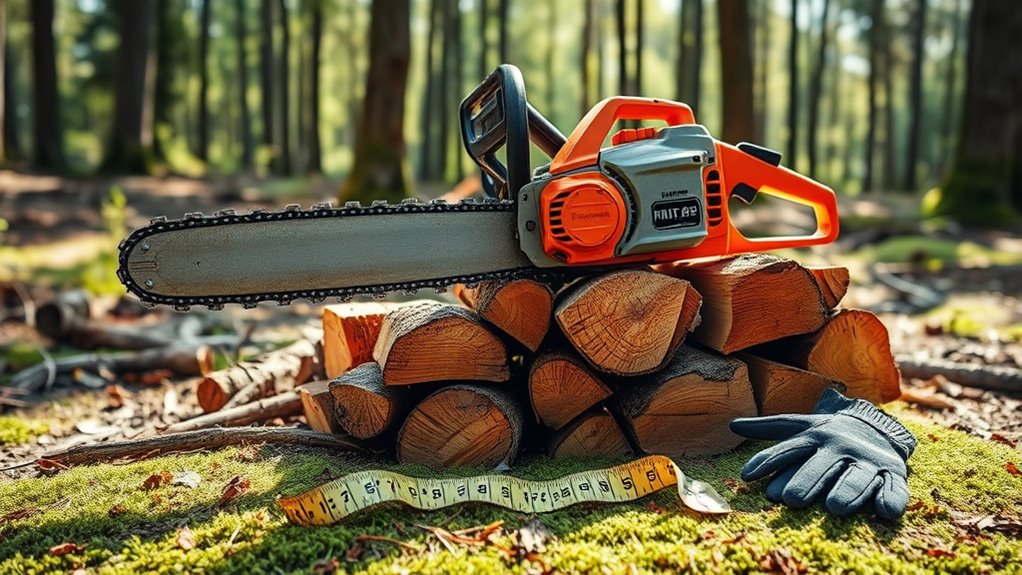 chainsaw selection for firewood