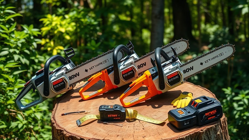 choosing an 80v chainsaw wisely