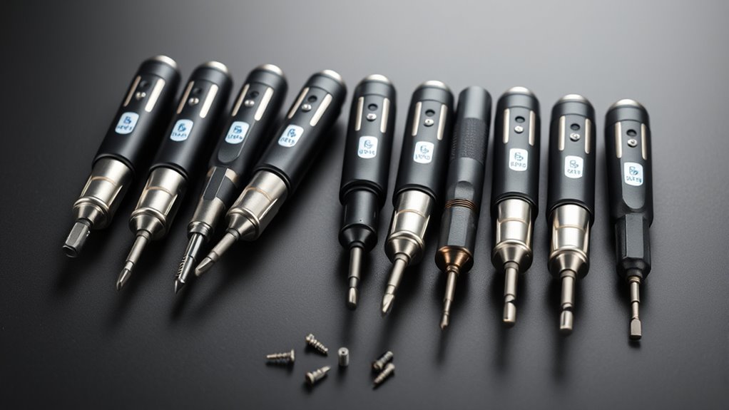 compact electric screwdrivers selection