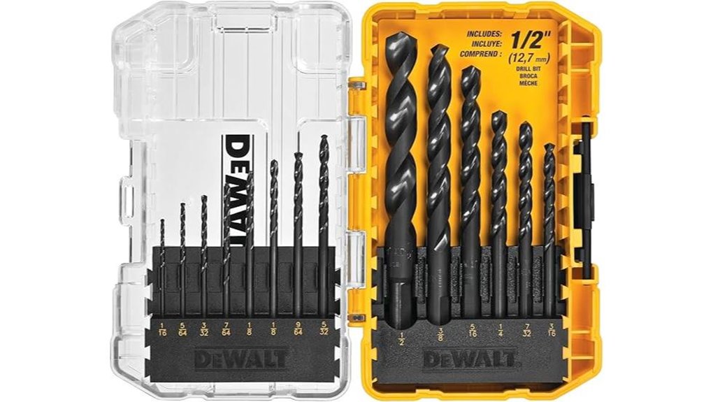 comprehensive drill bit collection