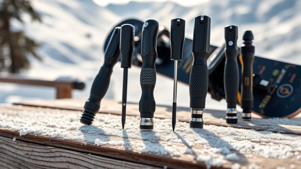 snowboard screwdriver compatibility and durability