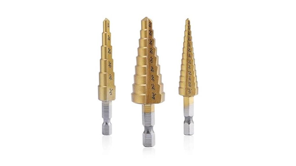 titanium coated drill bits