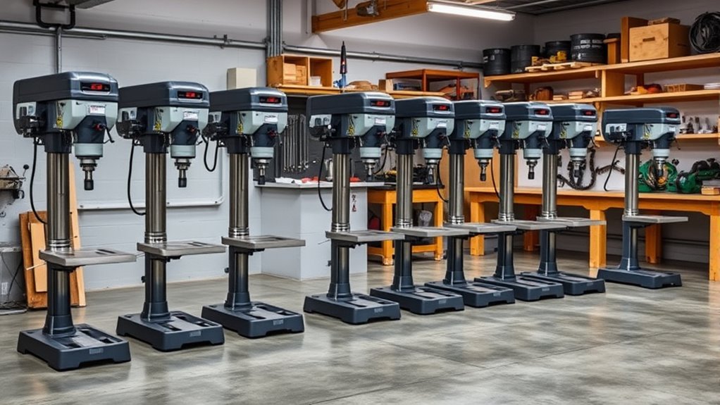 top floor drill presses