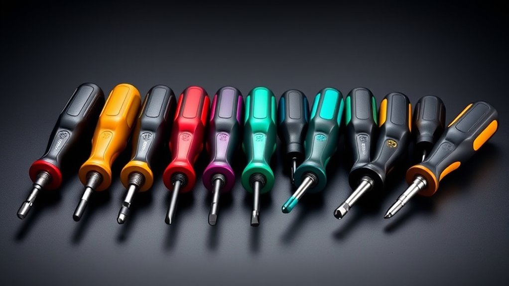 top hand impact screwdrivers