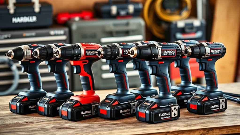 top harbor freight drills