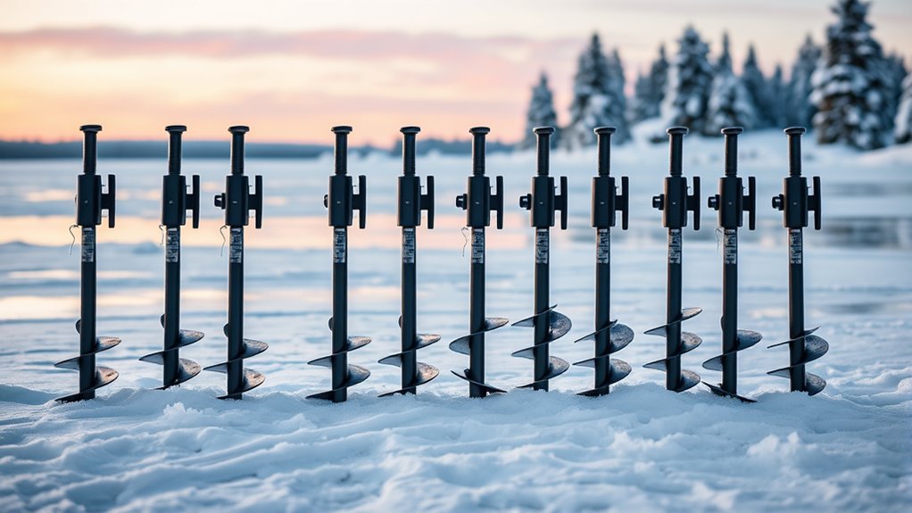 top ice fishing augers