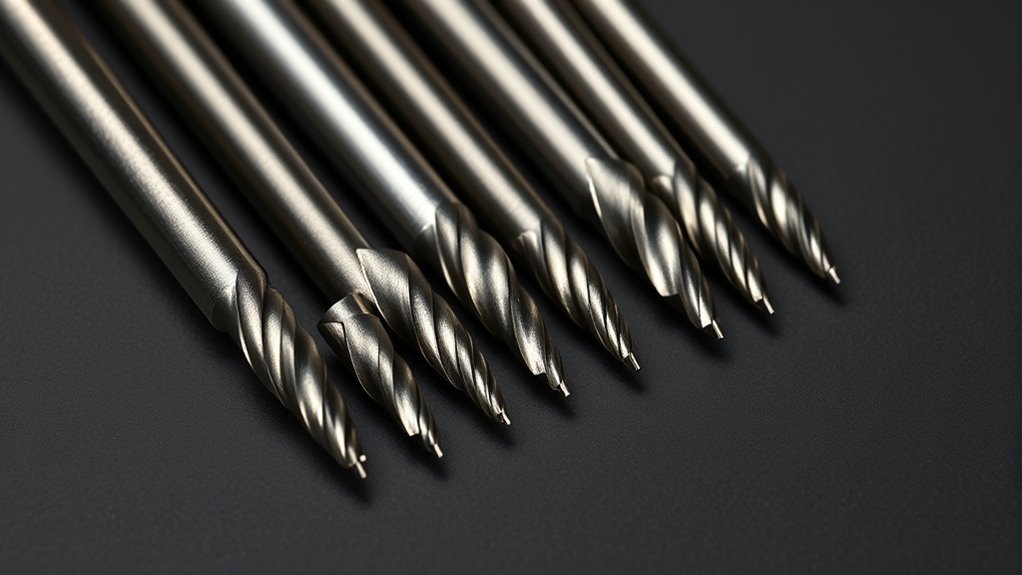top left hand drill bits