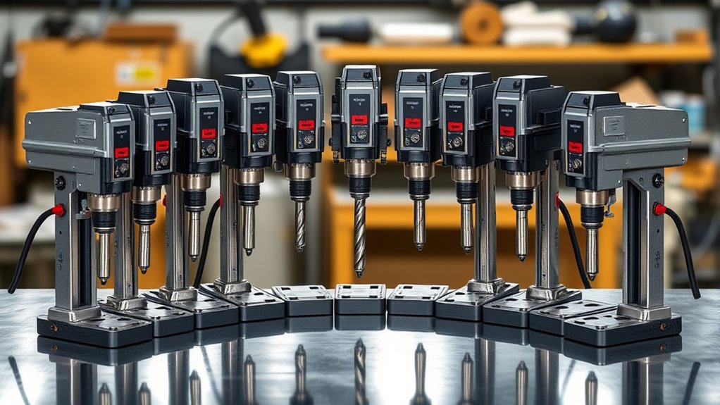 top magnetic drill presses