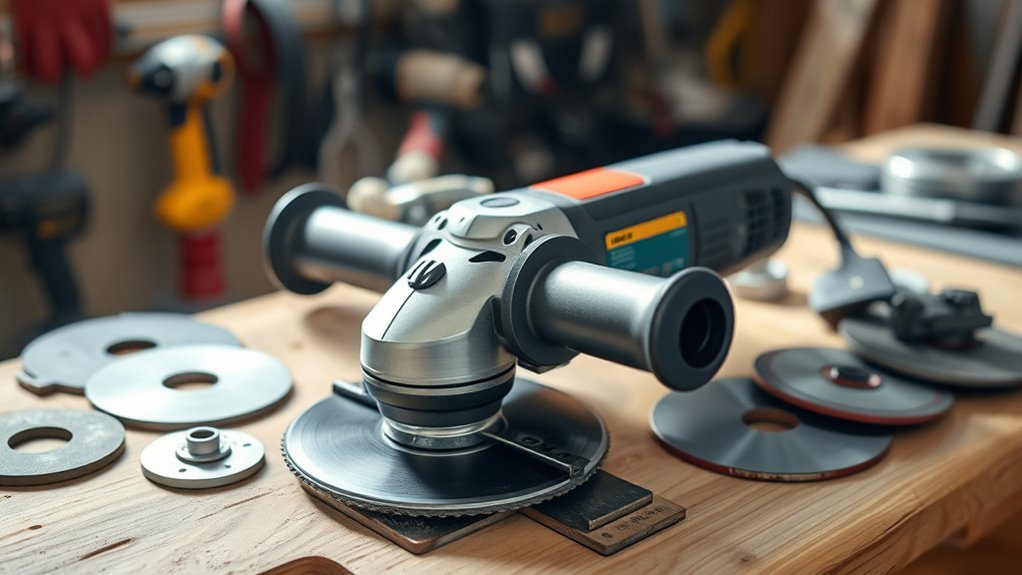 angle grinder selection factors