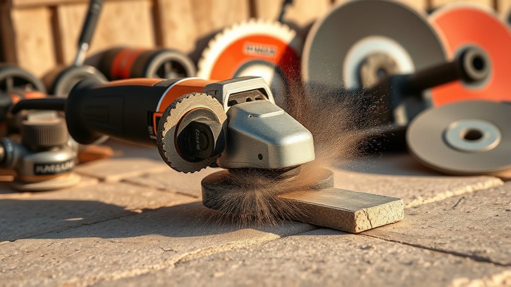 angle grinder selection factors