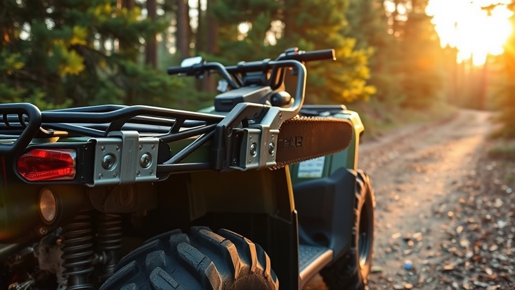 atv chainsaw mount selection factors