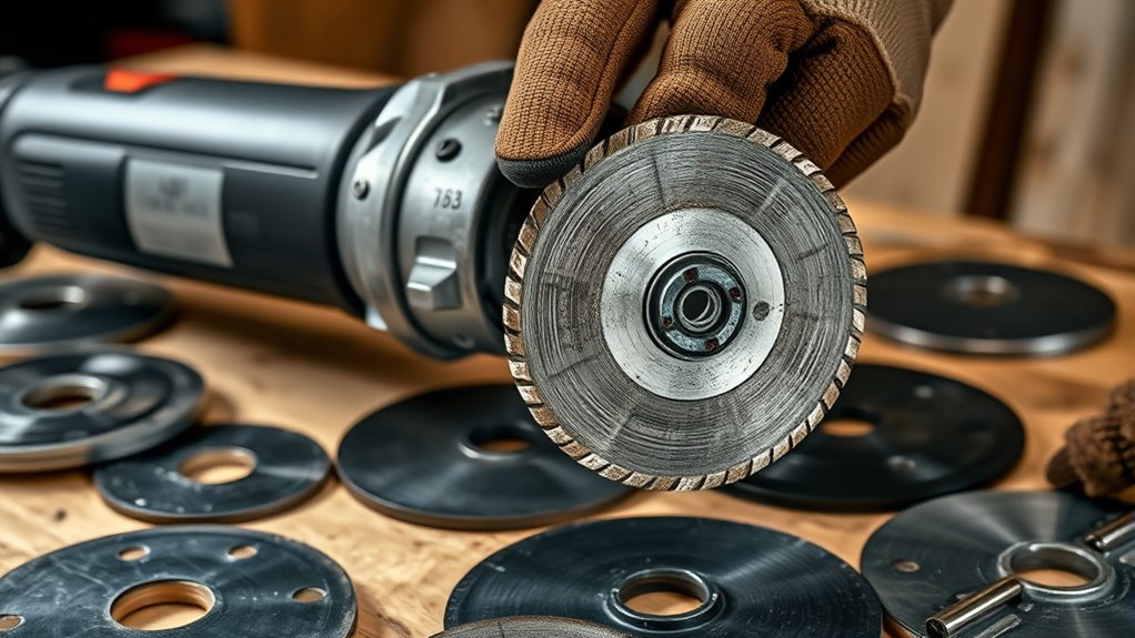 choosing angle grinder discs