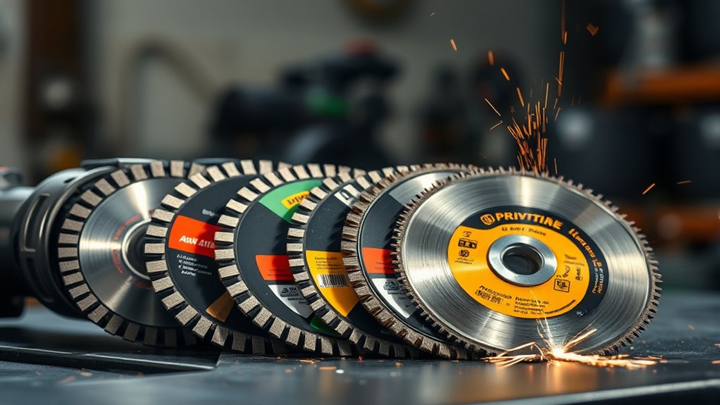 choosing angle grinder discs