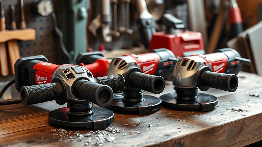 choosing milwaukee angle grinder