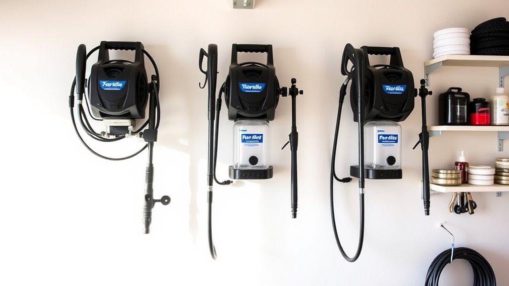 choosing wall mounted pressure washer