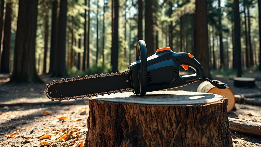 cordless chainsaw selection factors