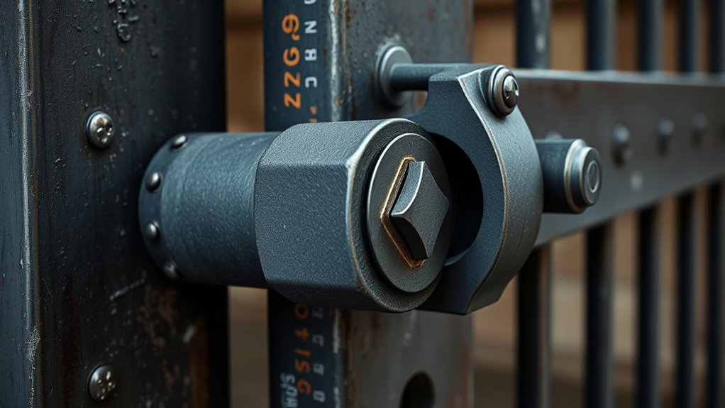 durable weather resistant locking mechanism