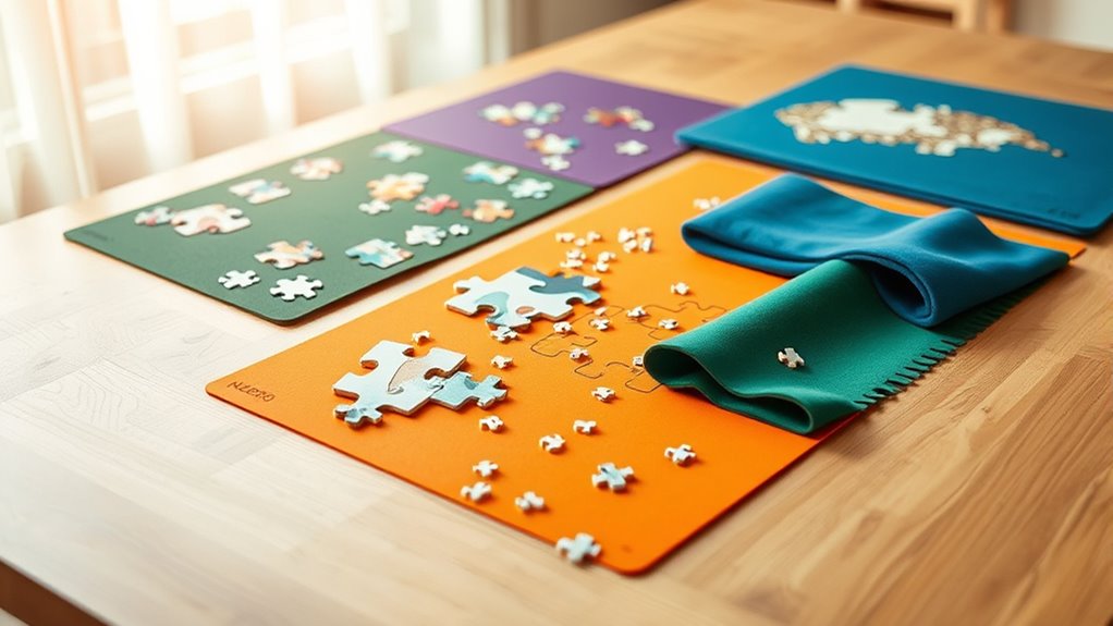 jigsaw puzzle mat considerations