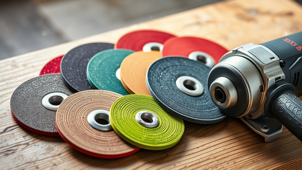 top angle grinder discs