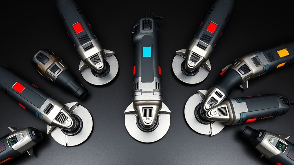 top brushless angle grinders