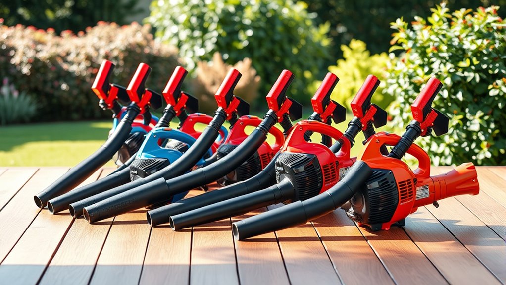 top gas leaf blowers