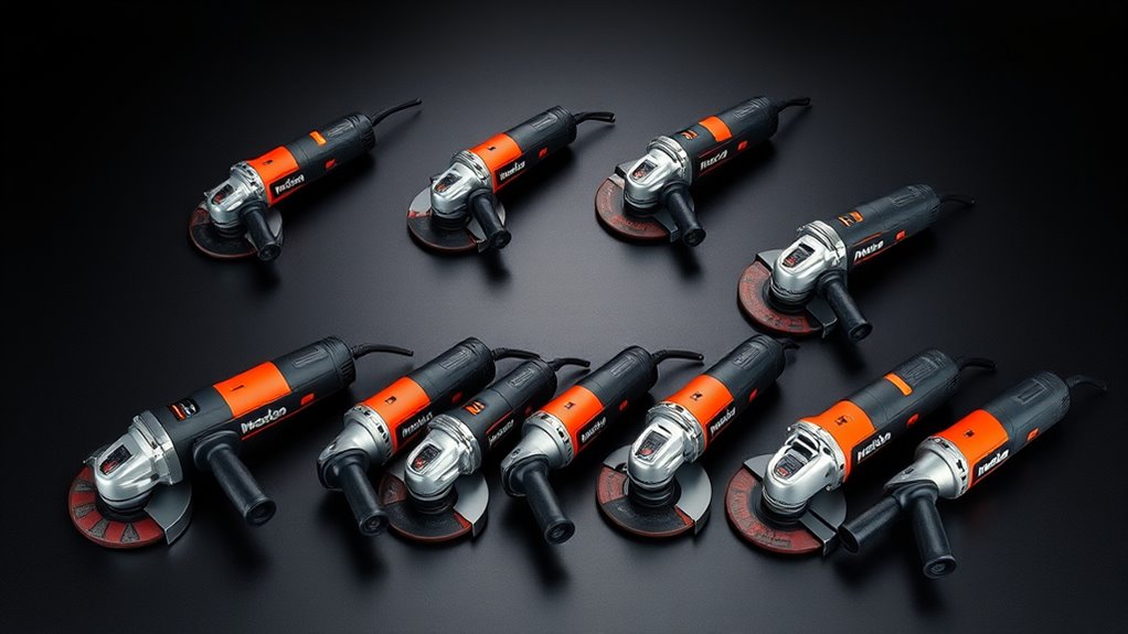 top metabo angle grinders