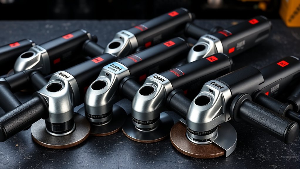 top pneumatic angle grinders