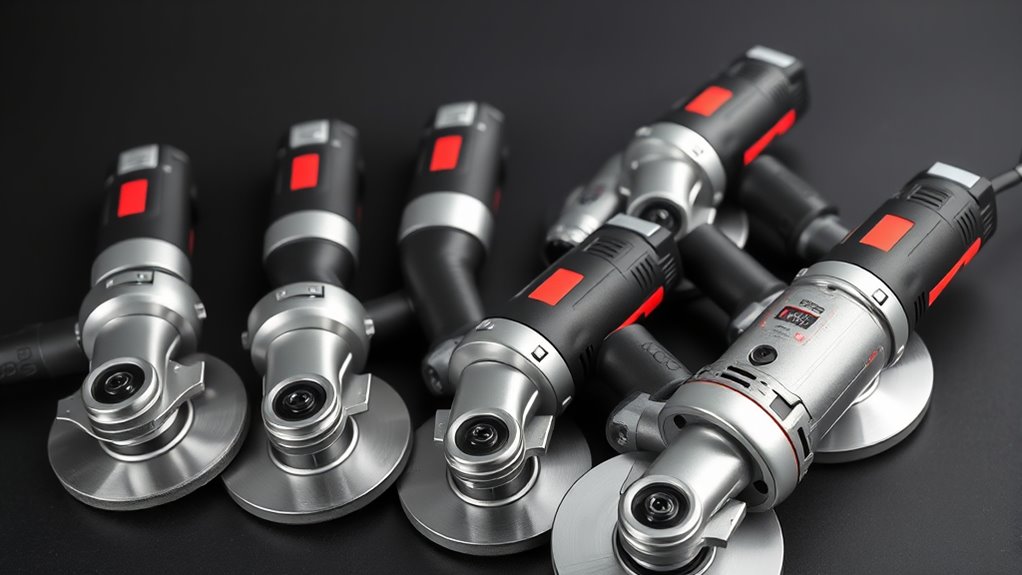 top right angle grinders