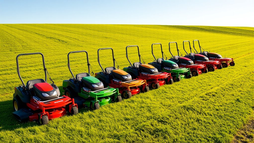 top zero turn mowers